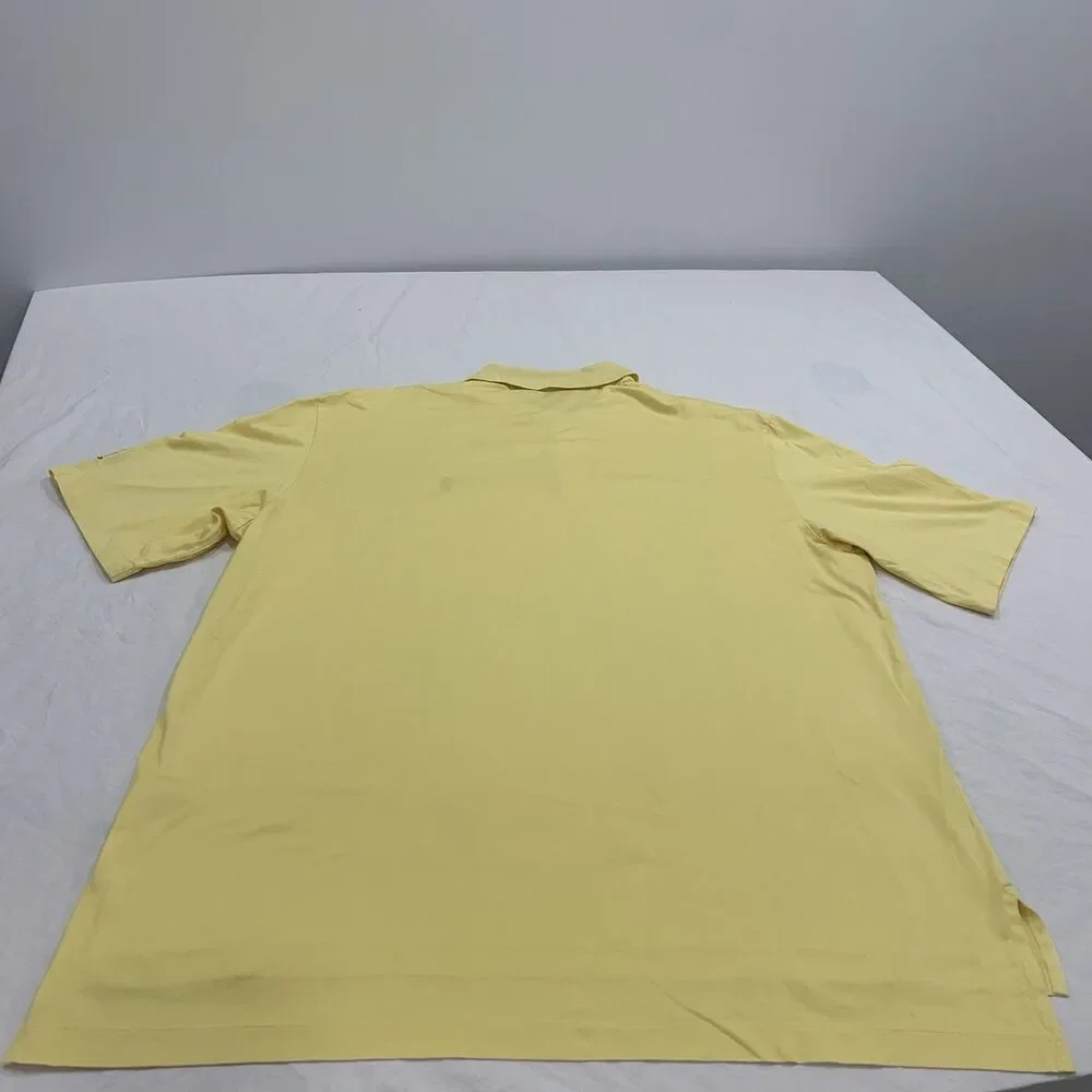 Polo Golf Ralph Lauren Preppy Classic Mens XL Tiburon Naples Logo Pima Cotton